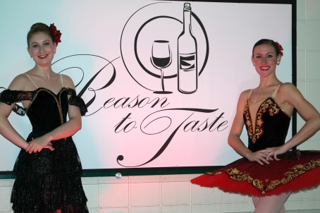 The Fort Wayne Ballet provided entertainment at Saturday’s A Reason to Taste fundraiser at Ivy Tech Northeast.
