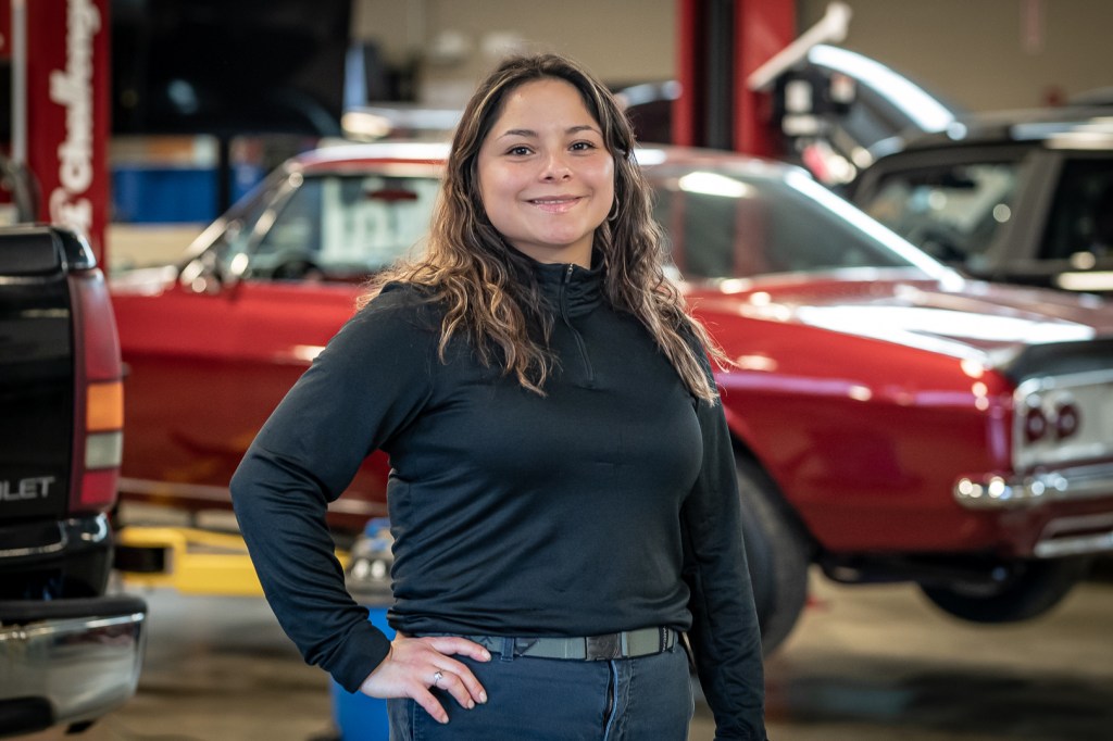Crashing through barriers: Mariana Garcia takes on the world of collision&nbsp;repair