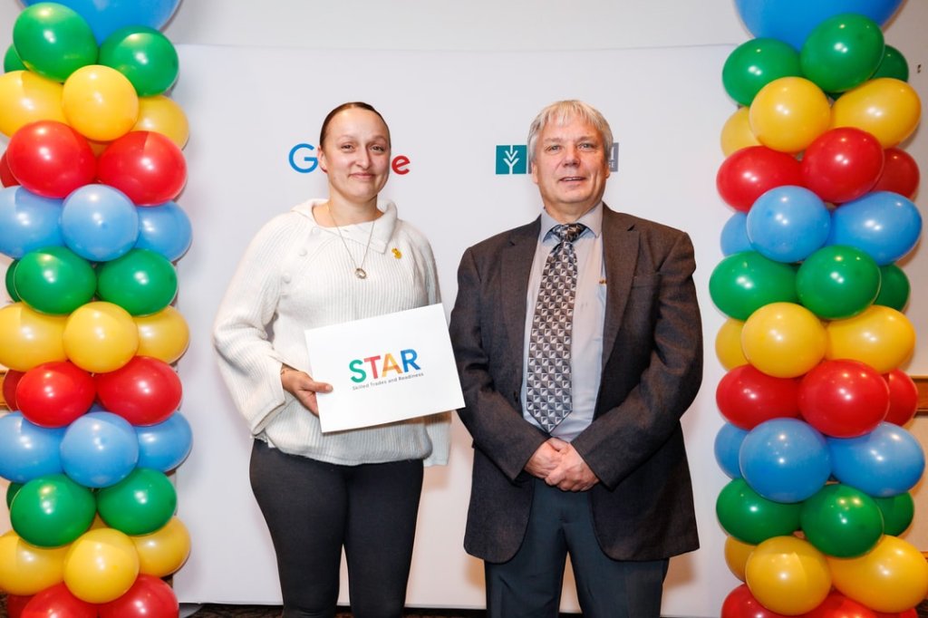 Adrianne Brooks with Bob Boxell (photo provided by Google)