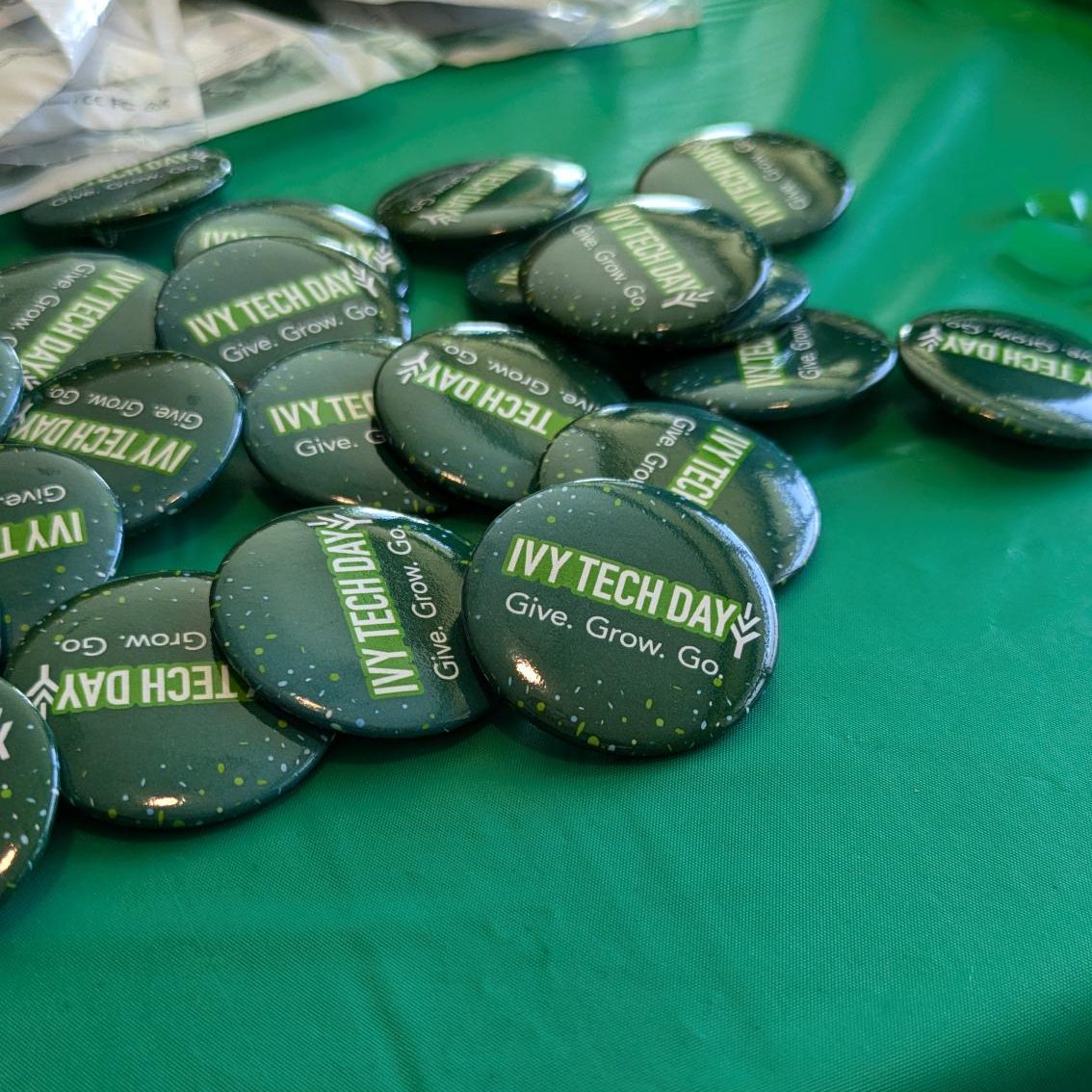 Donors received Ivy Tech Day swag